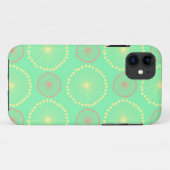 Batik tribal girale, groene stippen Case-Mate iPhone case (Achterkant (horizontaal))