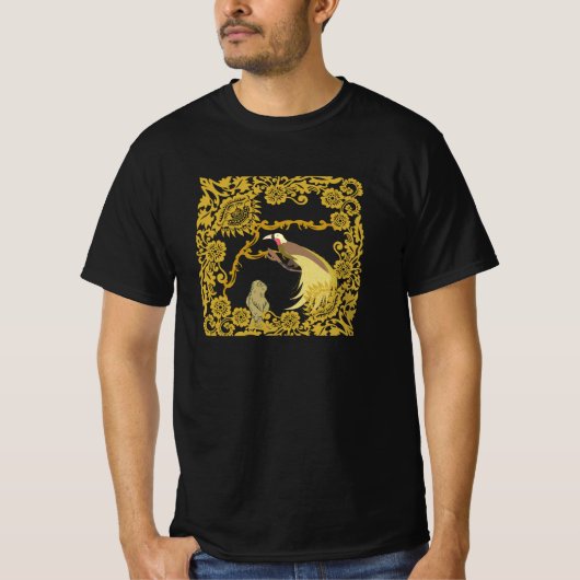 batikvogel van het paradijs t-shirt (Voorkant)