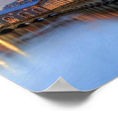 Batiment des Forces-Motrices, Genève, Zwitserland Poster (Hoek)