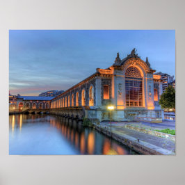 Batiment des Forces-Motrices, Genève, Zwitserland Poster