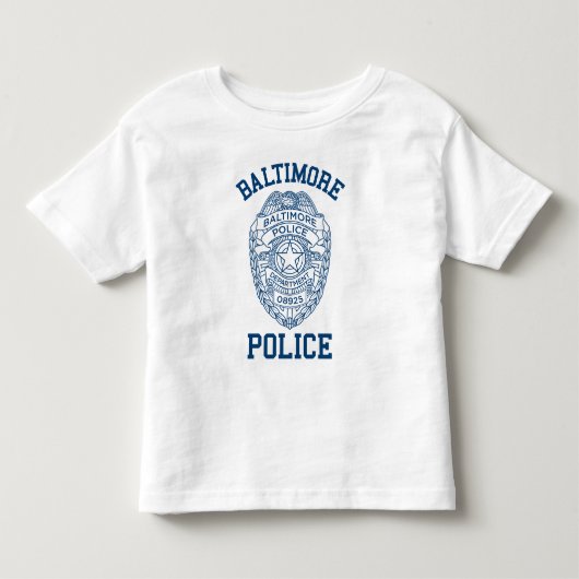 Batimore Police Maryland Kinder Shirts (Voorkant)