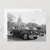 Batista kruisend met het capitol: 1938 briefkaart (Voorkant / Achterkant)