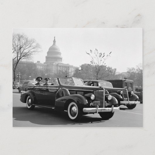 Batista kruisend met het capitol: 1938 briefkaart (Voorkant)