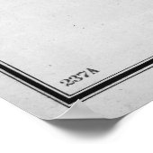 Batlefield of Chickamauga Map 19-20 1863 Poster (Hoek)