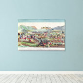 Batles van Wurtchen en Bautzen, 20 mei 1813 Canvas Afdruk (Insitu (Houten vloer))