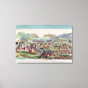 Batles van Wurtchen en Bautzen, 20 mei 1813 Canvas Afdruk