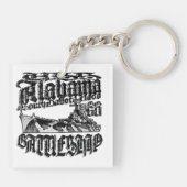 Batleship Alabama Acrylische Sleutelhanger (Achterkant)