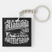 Batleship Alabama Acrylische Sleutelhanger (Achterkant)