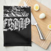 Batleship Alabama Kitchen Towelks Theedoek (Quarter Fold)