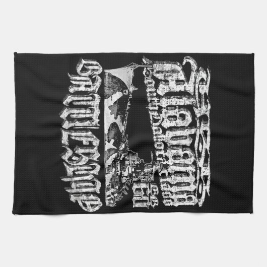 Batleship Alabama Kitchen Towelks Theedoek (Horizontaal)