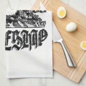 Batleship Alabama Kitchen Towelks Theedoek (Quarter Fold)