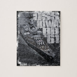 Batleship Iowa Puzzle Legpuzzel