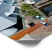 Batleship USS Wisconsin BB-64 Harbor Uitzicht, 19x Poster (Hoek)