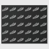 Batleship Washington-pakpapier Cadeaupapier (Vlak)