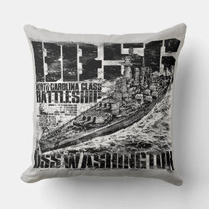 batleship Washington Pillow Kussen