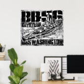 Batleship Washington Poster (Thuiskantoor)