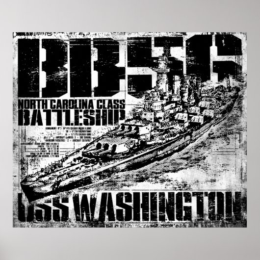 Batleship Washington Poster (Voorkant)