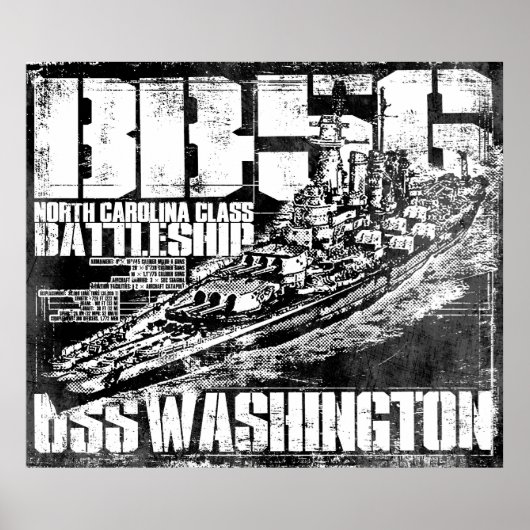 Batleship Washington Poster (Voorkant)