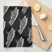 Batleship Washington Towels Theedoek (Quarter Fold)