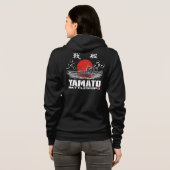 Batleship Yamato Hoodie T-Shirt (Achterkant volledig)