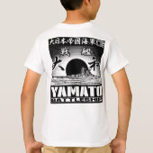 Batleship Yamato T-Shirt T-Shirt (Achterkant)
