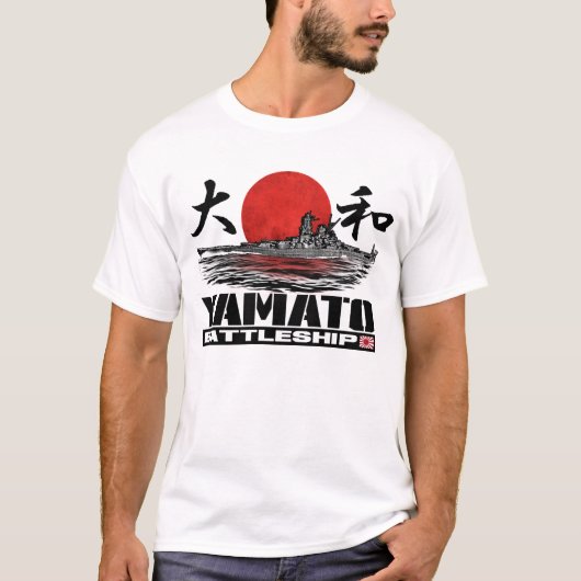Batleship Yamato T-Shirt T-Shirt (Voorkant)