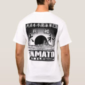 Batleship Yamato T-Shirt T-Shirt (Achterkant)