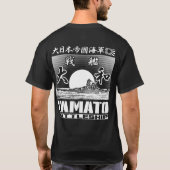 Batleship Yamato T-Shirt T-Shirt (Achterkant)