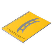 Bat'leth Spiraal Notebook Notitieboek (Linkerzijde)