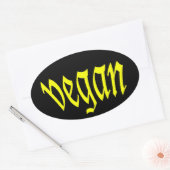 Batm- Vegan bumper Sticker Blad (Envelop)