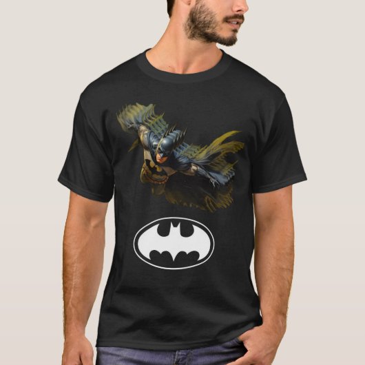 BATMAN 1X003 WIT LOGO T-SHIRT (Voorkant)