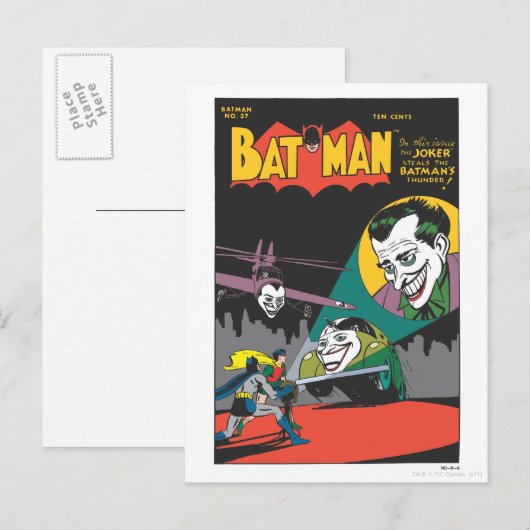 Batman #37 Comic Briefkaart (Voorkant / Achterkant)
