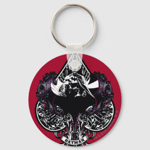 Batman Ace of Spaces Gothic Crest Sleutelhanger