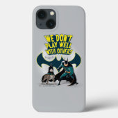 Batman & Ace - We spelen niet goed met anderen Case-Mate iPhone Case (Achterkant)