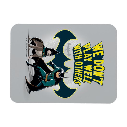 Batman & Ace - We spelen niet goed met anderen Magneet (Horizontaal)