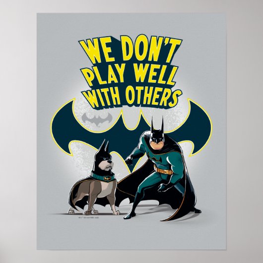 Batman & Ace - We spelen niet goed met anderen Poster (Voorkant)