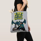 Batman & Ace - We spelen niet goed met anderen Tote Bag (Dichtbij)