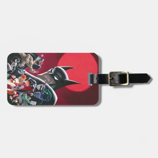 Batman Adventures Dangerous Dames & Demons Bagagelabel (Voorkant horizontaal)