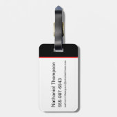 Batman Adventures Dangerous Dames & Demons Bagagelabel (Achterkant verticaal)