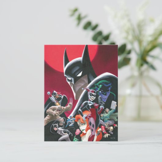 Batman Adventures Dangerous Dames & Demons Briefkaart (Staand voorkant)