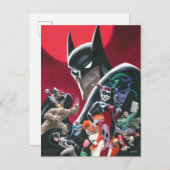 Batman Adventures Dangerous Dames & Demons Briefkaart (Voorkant / Achterkant)