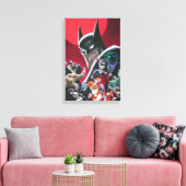 Batman Adventures Dangerous Dames & Demons Canvas Afdruk (Insitu (Woonkamer))