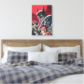 Batman Adventures Dangerous Dames & Demons Canvas Afdruk (Insitu (Slaapkamer))