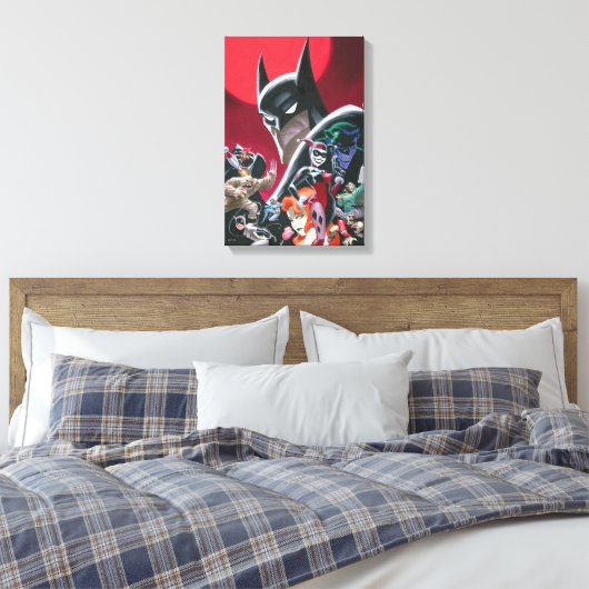 Batman Adventures Dangerous Dames & Demons Canvas Afdruk (Insitu (Slaapkamer))
