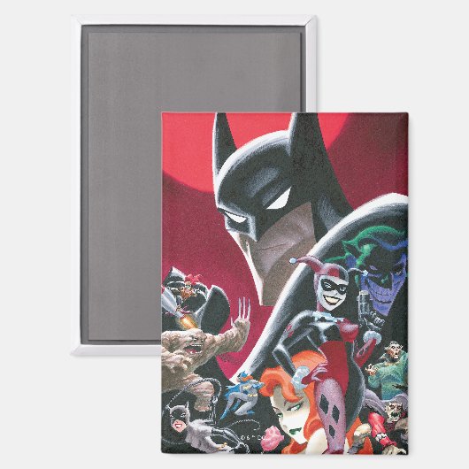 Batman Adventures Dangerous Dames & Demons Magneet (Voorkant / Achterkant)