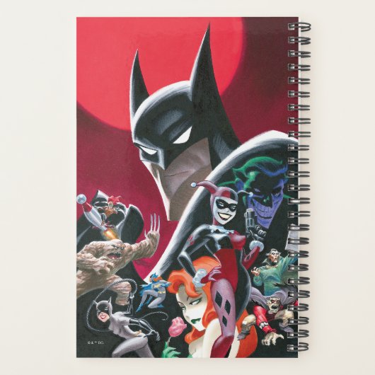 Batman Adventures Dangerous Dames & Demons Planner (Achterkant)