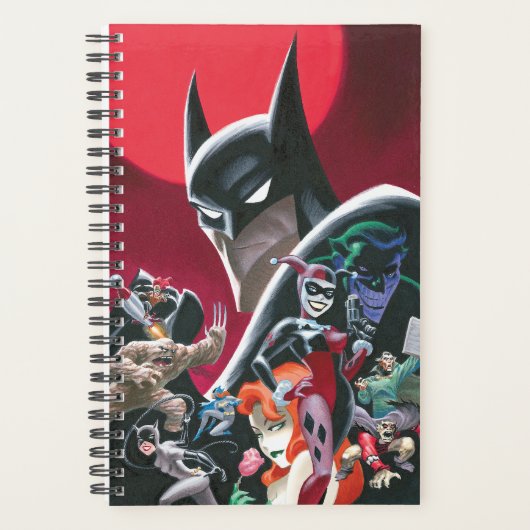 Batman Adventures Dangerous Dames & Demons Planner (Voorkant)