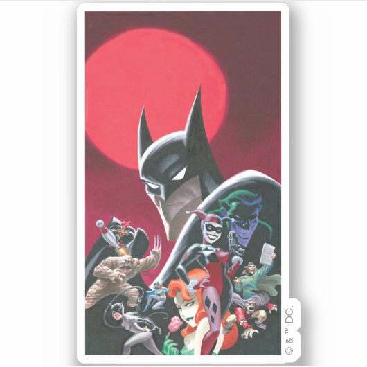 Batman Adventures Dangerous Dames & Demons Sticker (Voorkant)