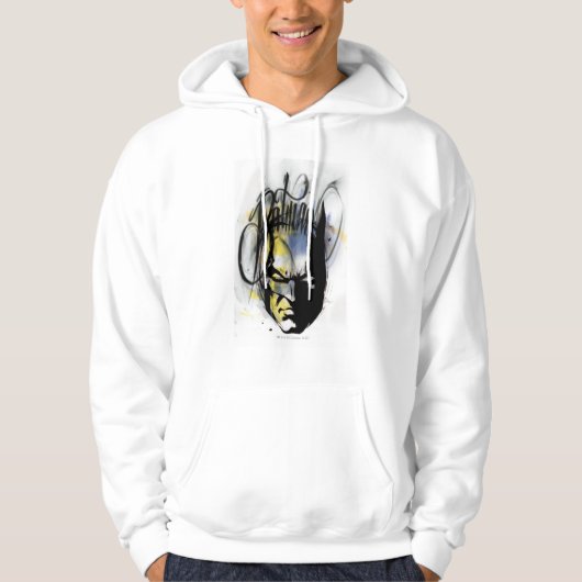 Batman Airborstel Portrait Hoodie (Voorkant)