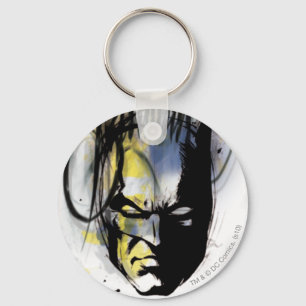 Batman Airborstel Portrait Sleutelhanger